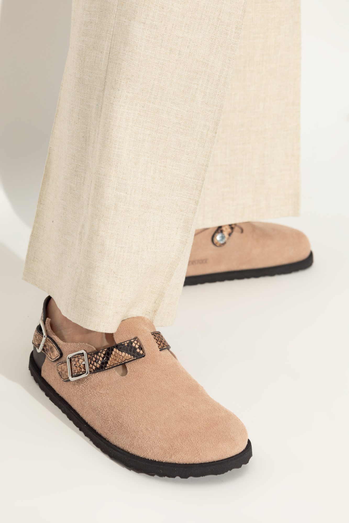 Birkenstock 1774 Slides Tokio II Lined | Women's Shoes | Vitkac